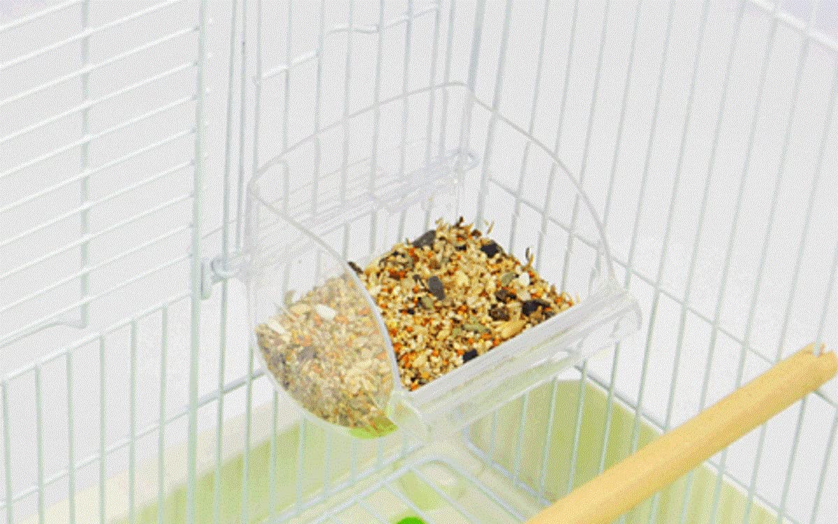 SANKO 中型 鳥かご 餌入れ付き SANKO 中型 鳥かご 餌入れ付き 小鳥の快適フィーダー/フード