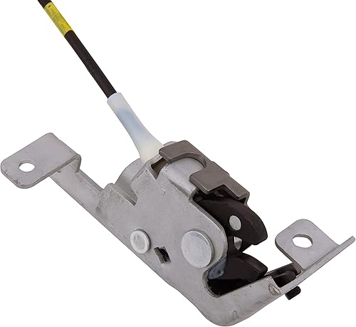 Miniatura 8 de Pestillo de bloqueo de la puerta trasera del lado del conductor izquierdo con cable compatible con Ford F-150 2004, 2005, 2006, 2007, 2008-