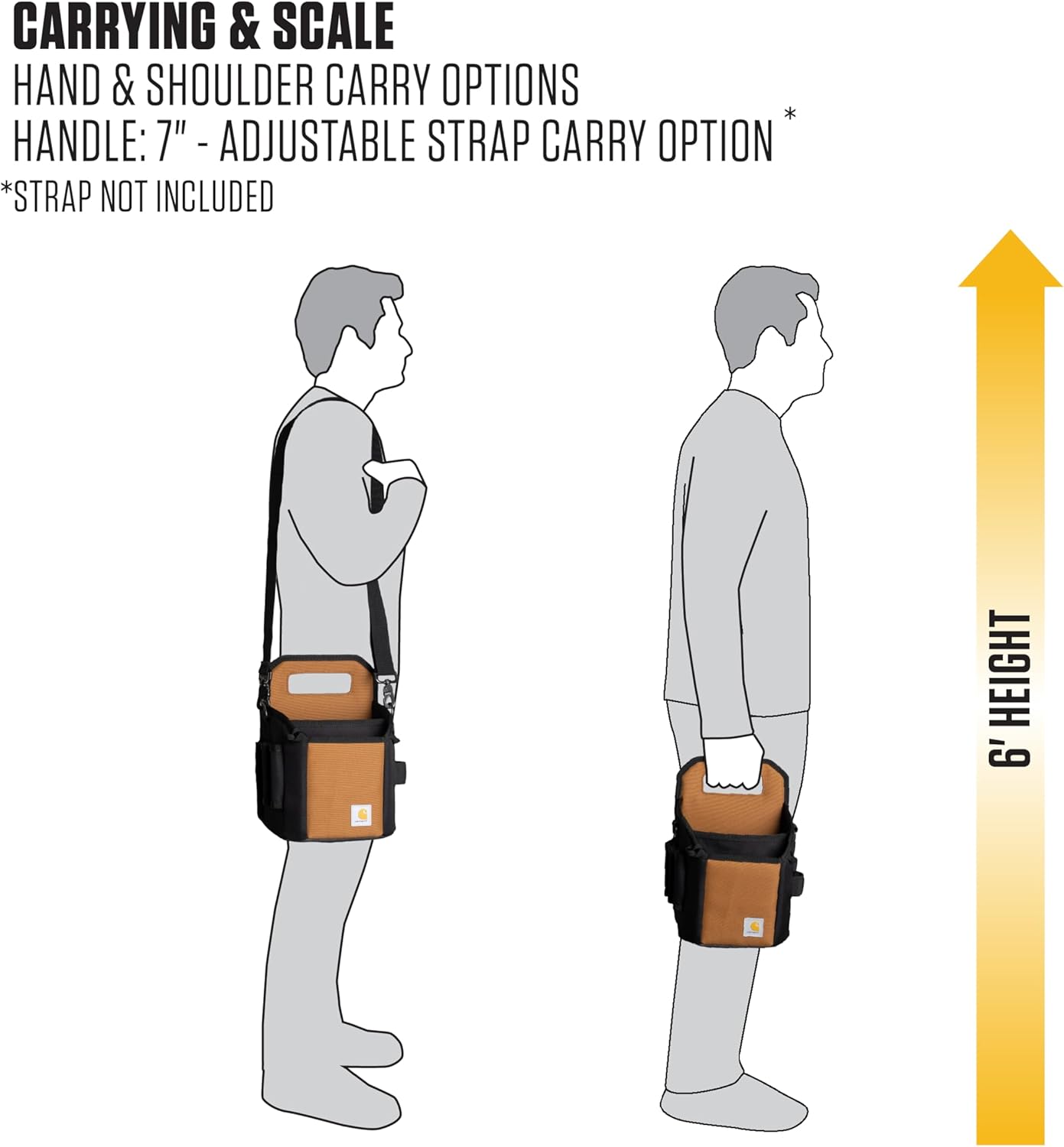 Carhartt Station Tool Organizer, Durable, Water-Resistant, Station Utility Organizer