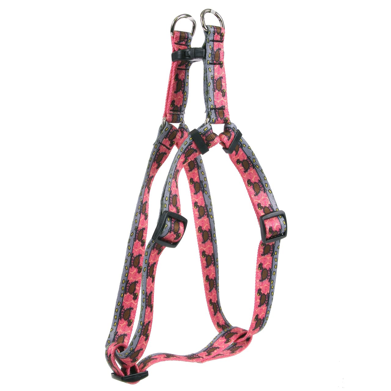 Yellow Dog Design Skateboard Life Step-In Dog Harness-X-Small-3/8" and fits Chest Circumference of 4.5 to 9"