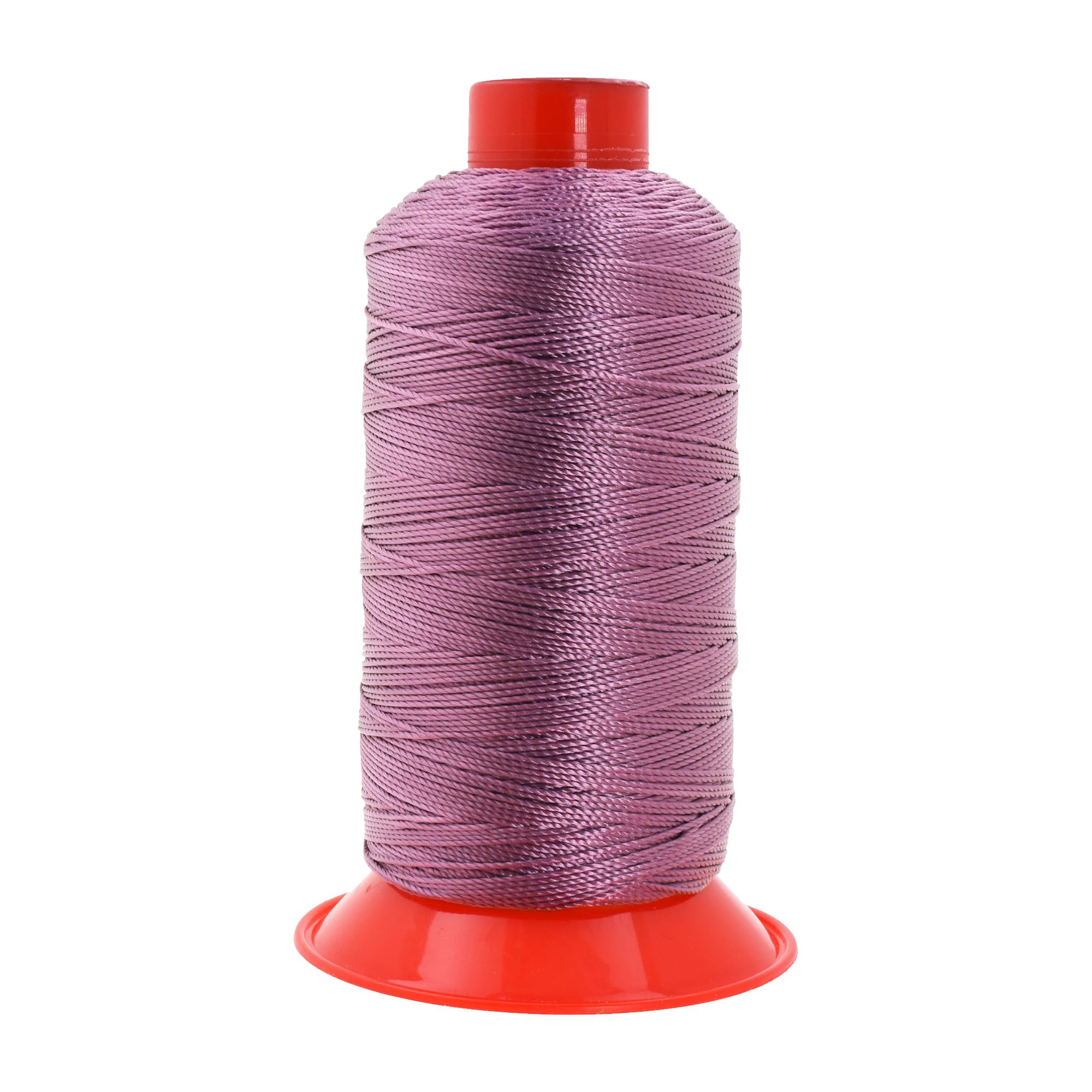 Mandala Crafts Size 346 210D T350 Bonded Nylon Thread - Mauve 415 YDs Tex 350 Heavy Duty Sewing Threads for Leather, Jeans, Weaving, Outdoor Marine