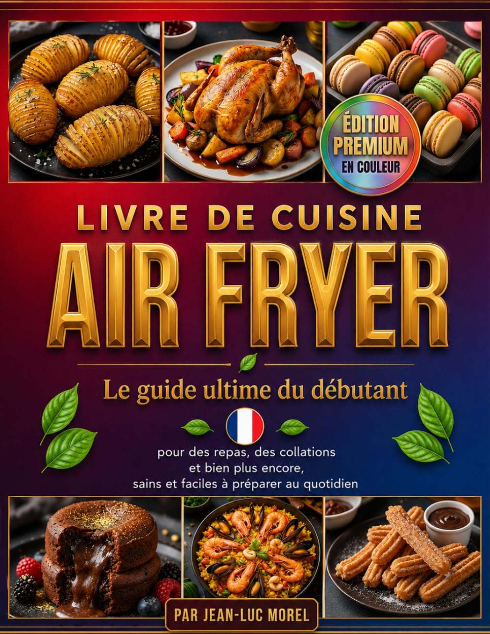 LIVRE DE CUISINE AIRFRYER POUR DÉBUTANTS: Le guide ultime du débutant pour des repas, des collations et bien plus encore, sains et faciles à préparer au quotidien.