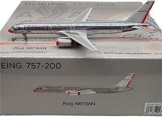 Replica Aircraft Models 1:400 11CM Scale Display Airplane for American Airlines B757-200 N679AN Miniature Lifelike Model Aircraft Replica Miniature Airplane Model