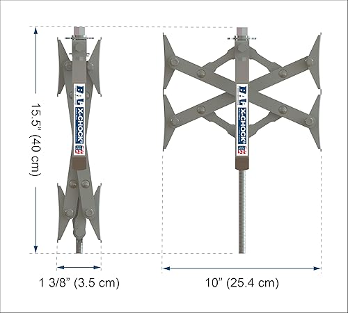 Miniatura 4 de Estabilizador de rueda X-chock Parun agarre28012