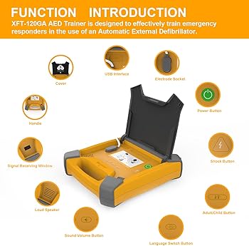 Amazon.com: AED Trainer, XFT AED Training Kit CPR Equipment