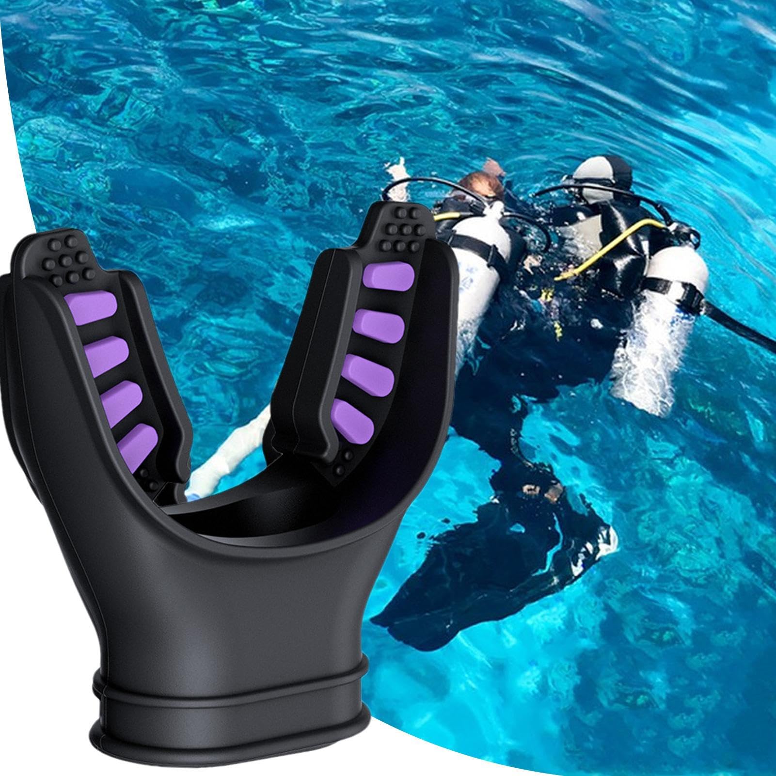 Bocchino per Erogatore Immersione, bocchino per boccaglio in silicone | bocchino ergonomico per snorkeling Accessori per immersioni | Macchina nu standard sostituibile resistente all'usura