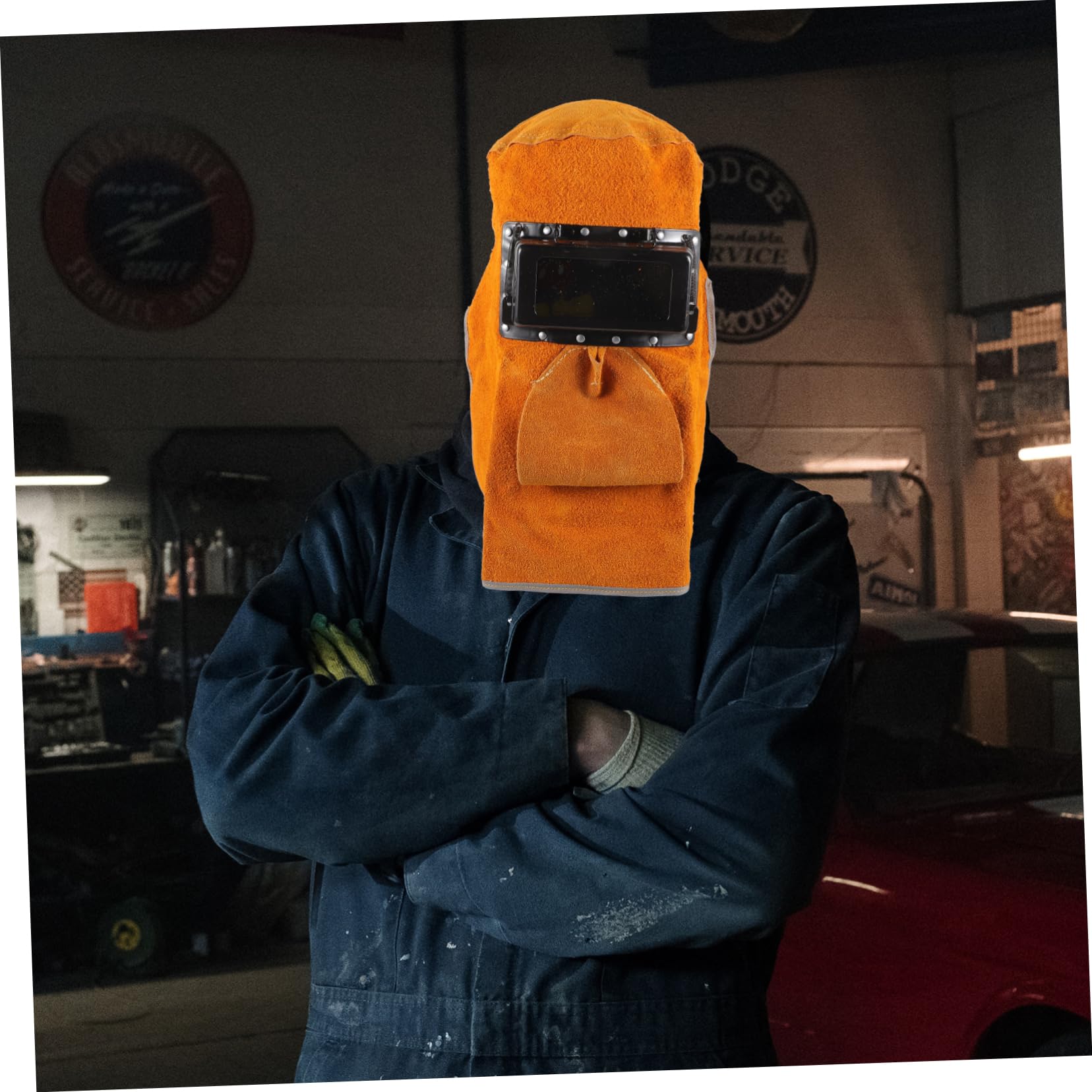 Uonlytech 4piezas Casco De Soldadura Ajustable Con Facial y Ocular De Soldar Con Lente Diseño Ergonómico y Ventilación Para Mayor Comodidad