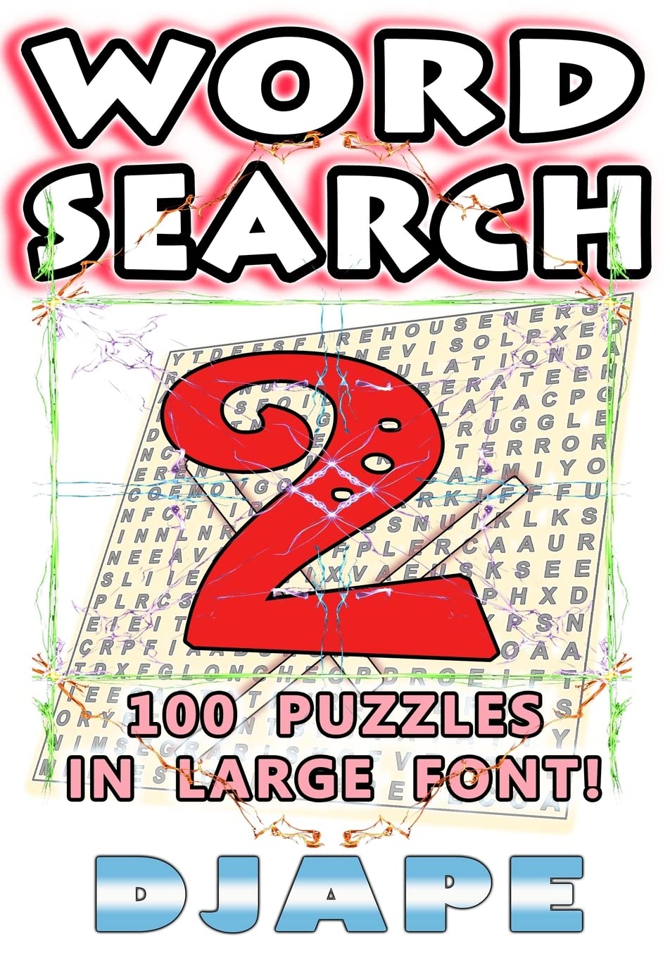 Word Search: 100 puzzles in large font!: Volume 2 (High-Visibility Cognitive Training: The Enhanced Word Search Collection)