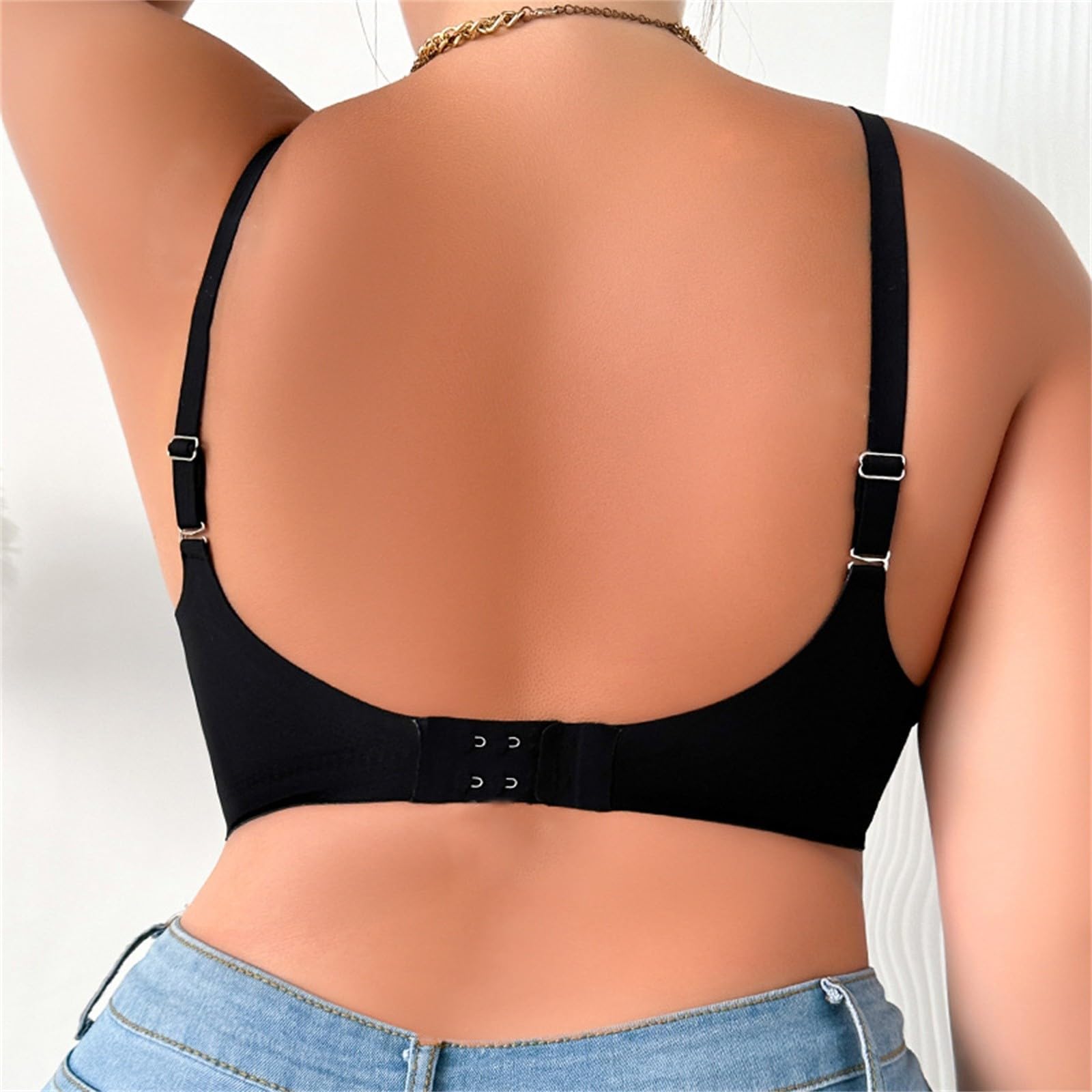 Biustonosze sportowe Damskie Wyściełane biustonosze o dużej intensywności Bieganie Joga Wsparcie siłowni Lift Racer UK Kolarstwo sportowe Plus Size Duże piersi Wyściełane paski Topy Trening Niski tył