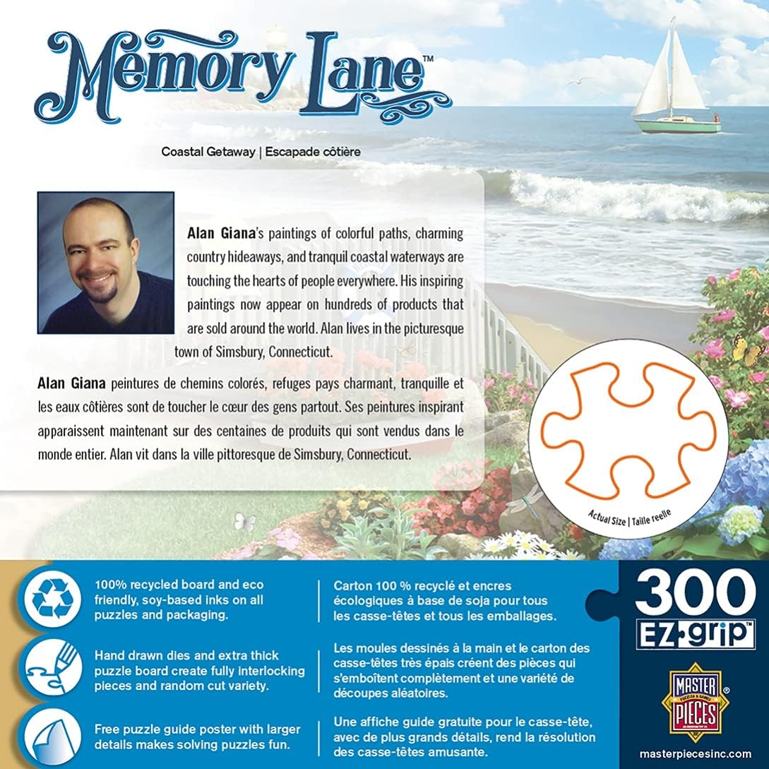 MasterPieces Memory Lane 300 Puzzles Collection - Willow Whispers 300 Piece Jigsaw Puzzle : Everything Else