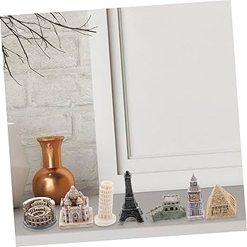 Amazon.co.jp: WHAMVOX 7pcsミニチュアビッグベンモデル 建築