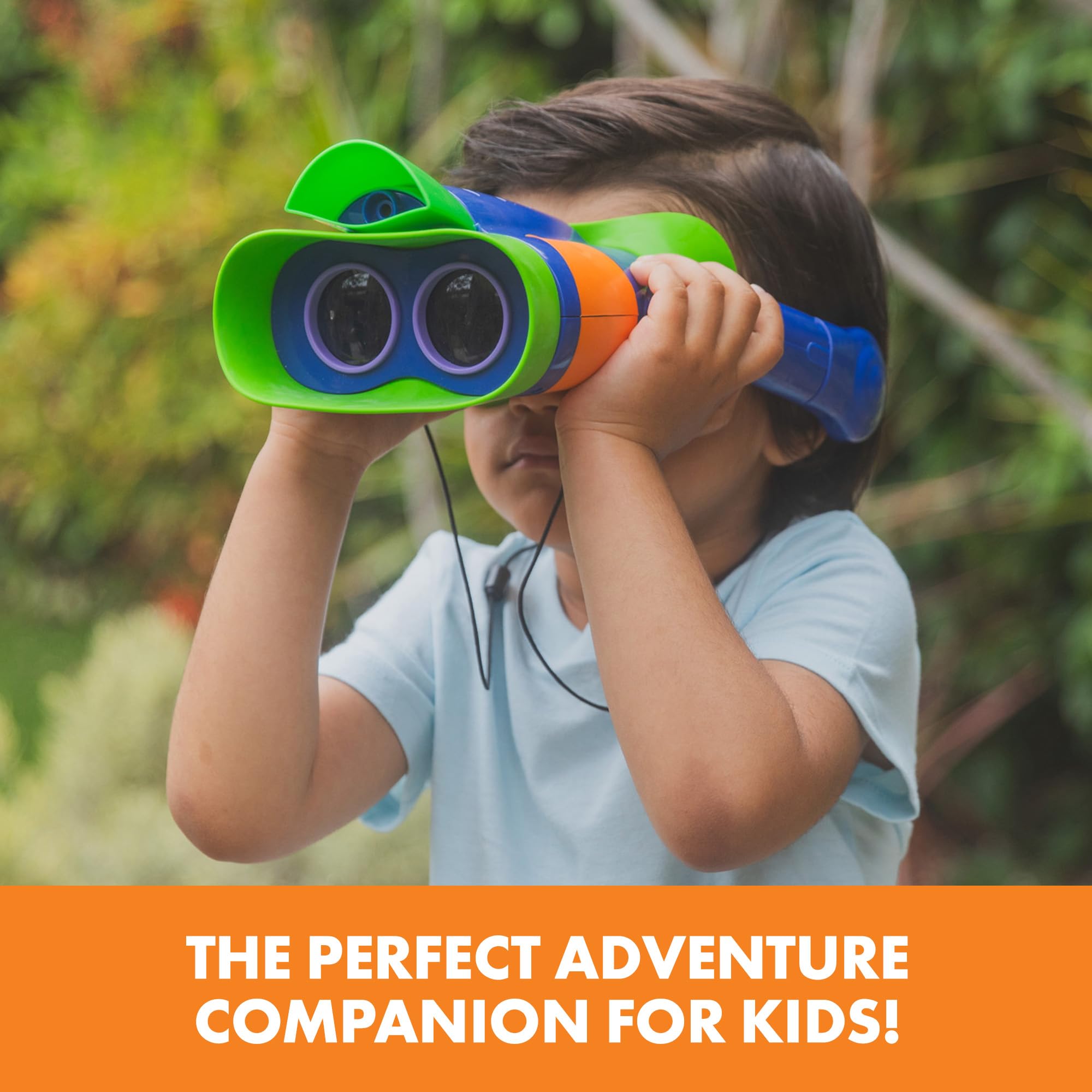 Image secondaire de Jumelles Kidnoculars Extreme GeoSafari Jr. pour Enfants - Bleu
