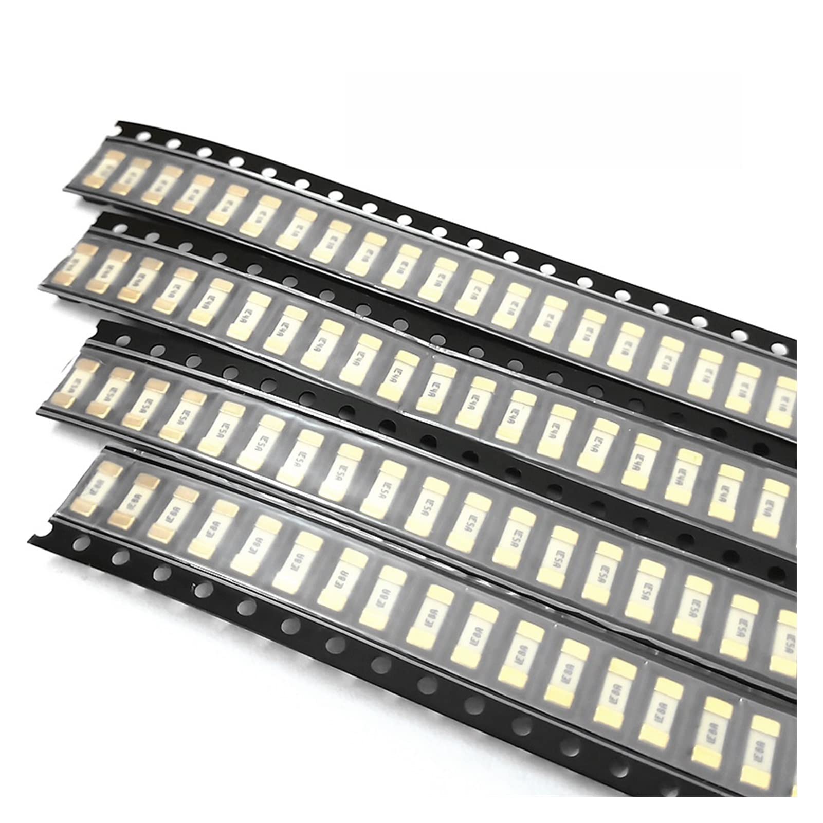 Cablaggio di protezione Fusibile 10PCS Gold 1808 125V AC 0451 Fusibile rapido SMD 2A 5A 7A 10A 12A 15A 2410 Fusibili ultrarapidi (Size : 2A 10PCS)