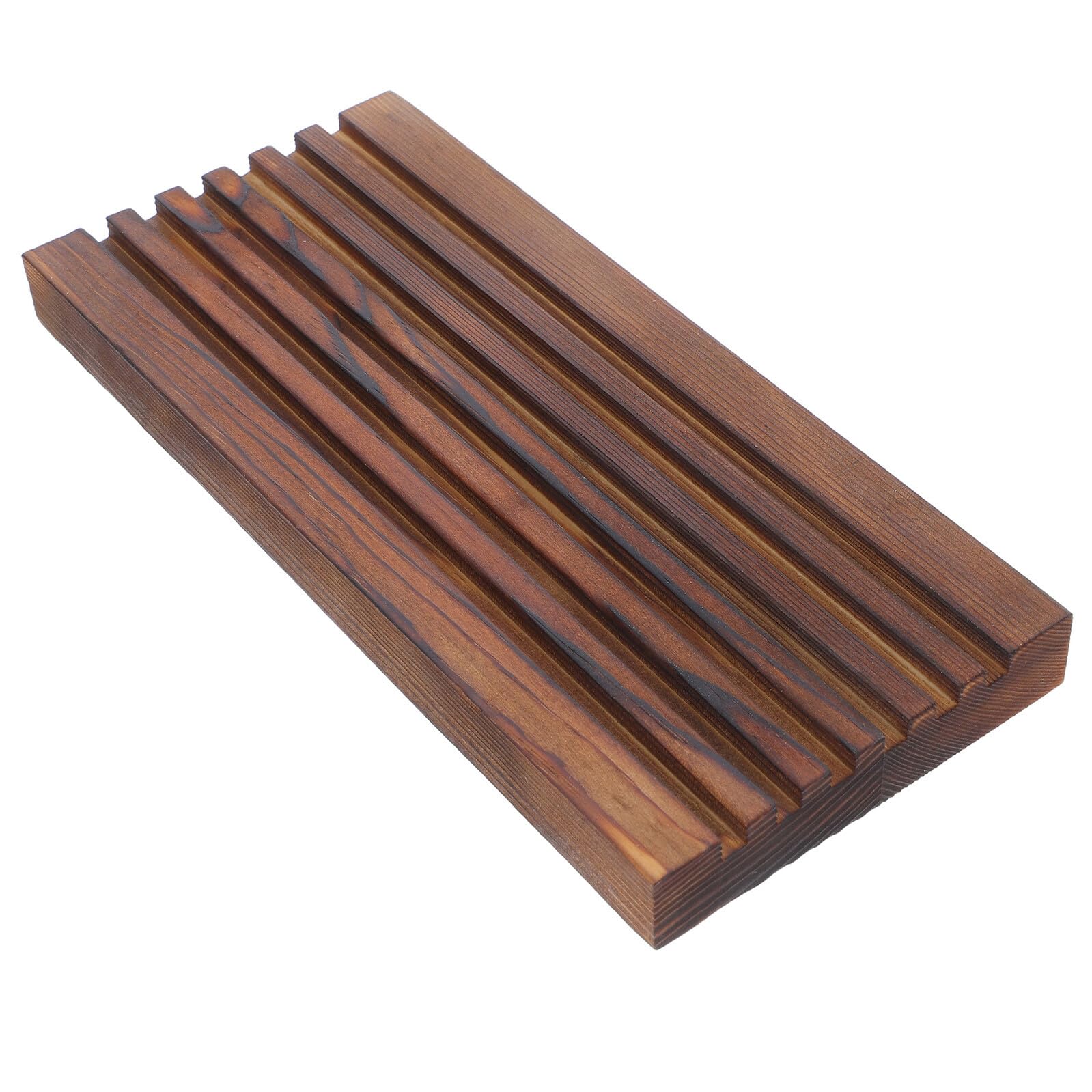 Plateau en bois salle de bain cuisine organisateur support sur pied