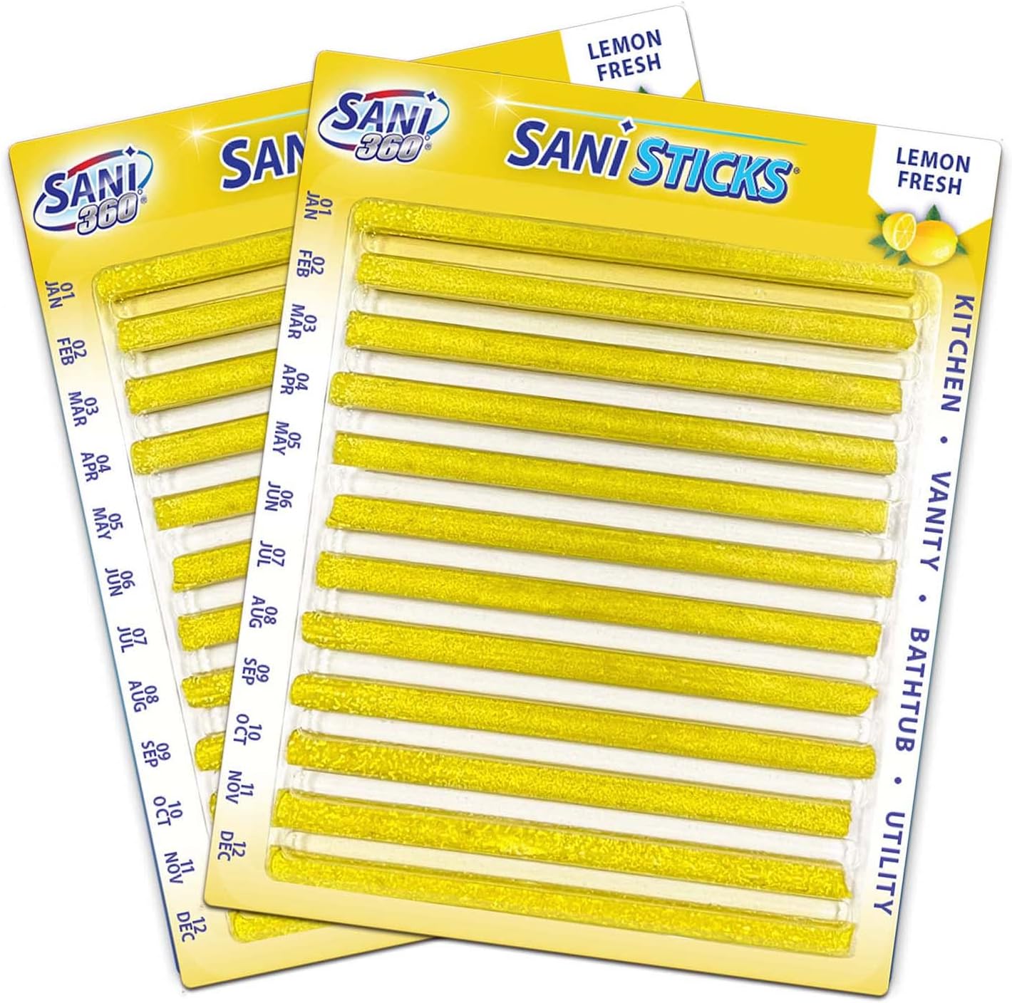 SANI 360° Sani Sticks Drain Cleaner and Deodorizer Non