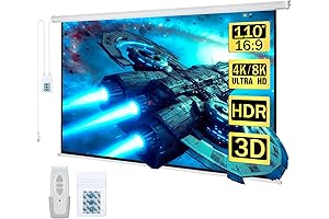 Kayle 110 Inch Auto Motorized Projector Screen