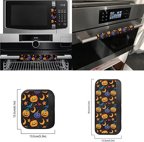 Miniatura 10 de Cubiertas para manijas de puerta de refrigerador, campanas de árbol de Navidad, protector de manija de puerta de refrigerador, protector de nevera,