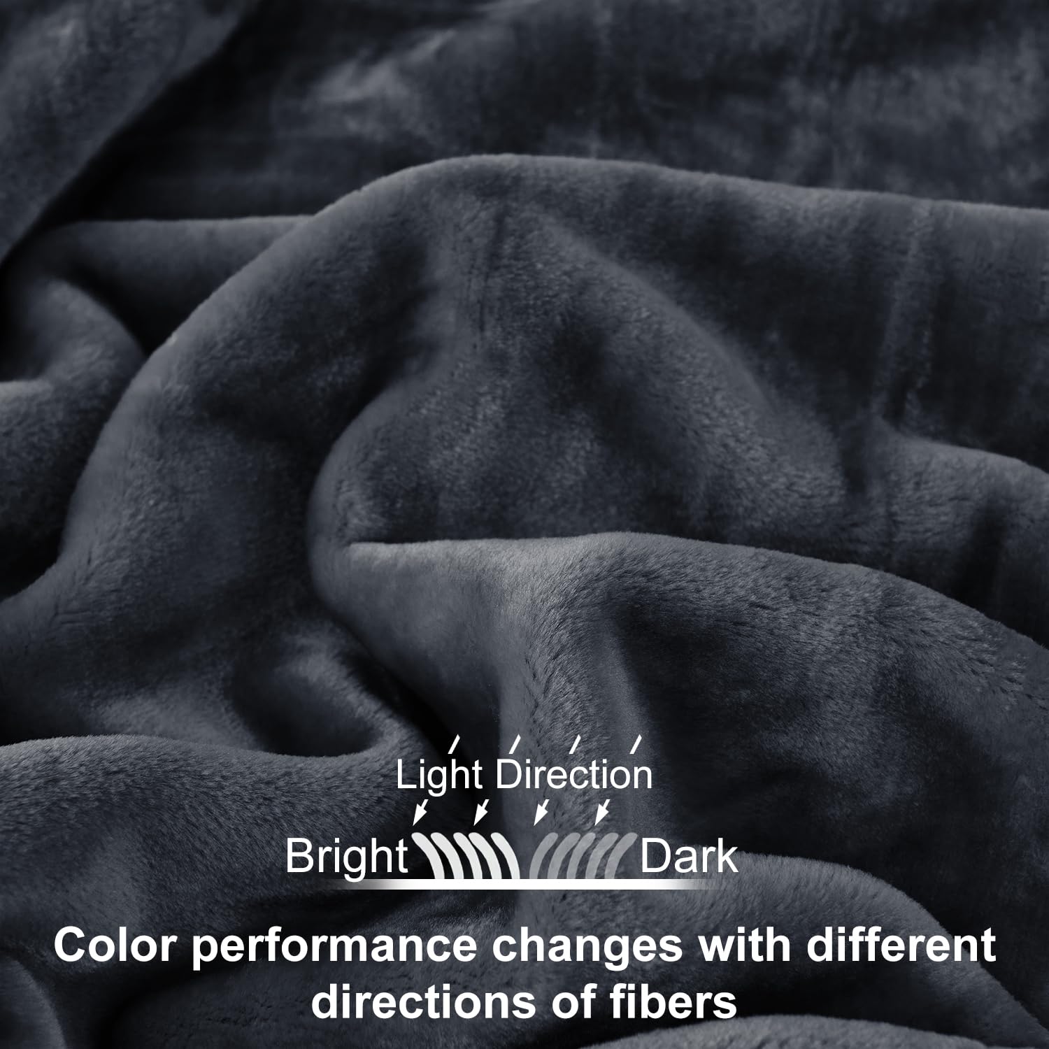 JYK Coperta in flanella in stile visone coreano queen, 1,6 kg, 1 strato, extra morbida, leggera, traspirante, soffice, soffice e accogliente coperta per divano, letto e campeggio, 201 x 231 cm, grigio