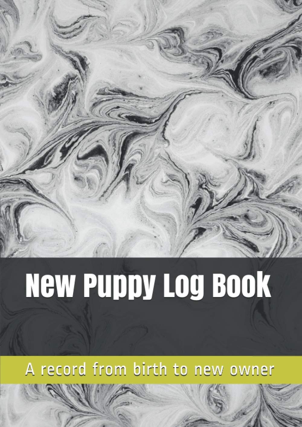 New Puppy Log Book