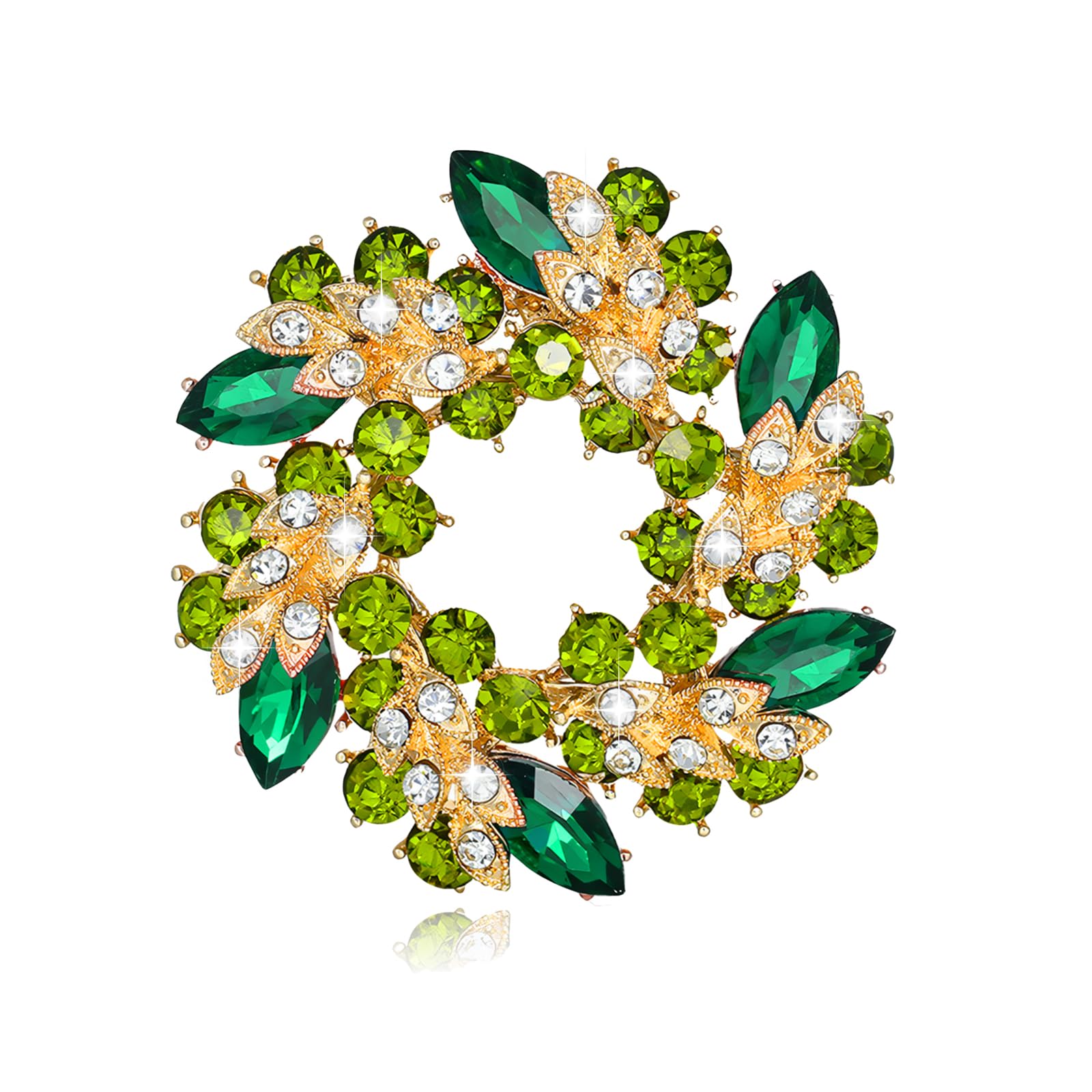 BendJoy Green Bauhinia Brooch Pins For Women, Crystal Diamond Saree Brooch For Women Girls, Flowers Brooch For Men Suit Scarf Hat, Temperament Stylish Brooches Birthday Gift For Girls Women (B0D9QCZJ3Z) Amazon Price History, Amazon Price Tracker