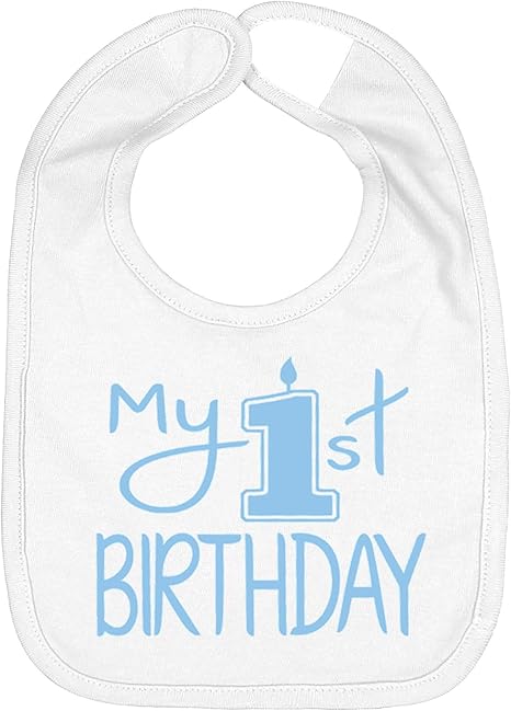 my first birthday bib boy