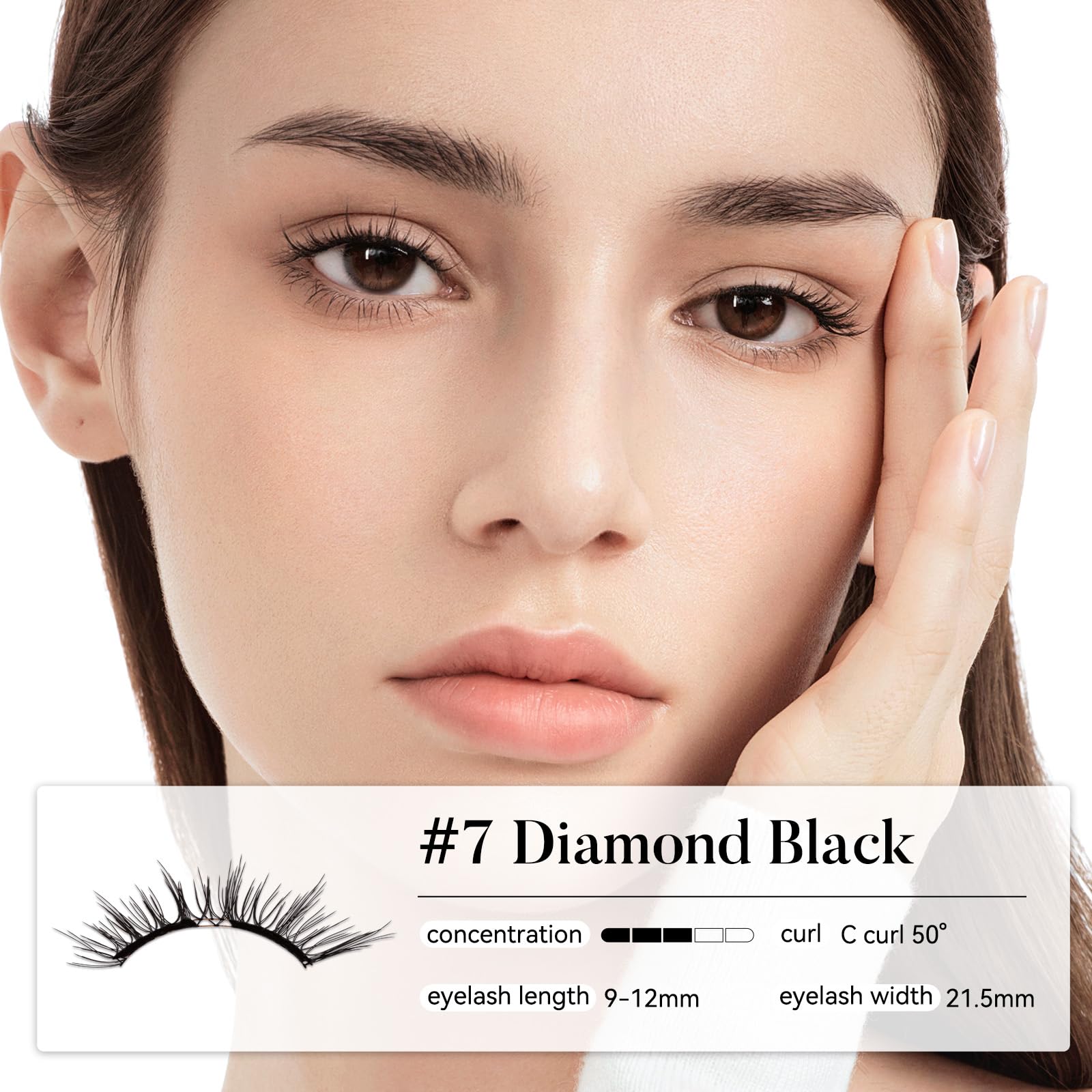 Amazon.com: WOSADO Soft Magnetic Eyelashes [No.07 Diamond Black Amazon.com: WOSADO Soft Magnetic Eyelashes [No.07 Diamond Black