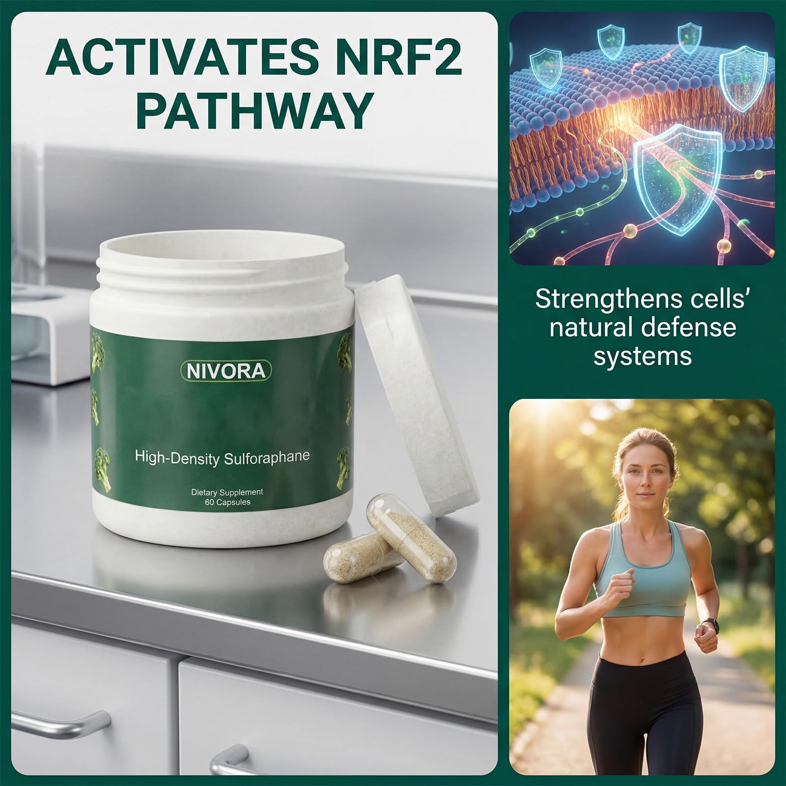 Amazon.com: SDXJIOGE Nivora High-Density Sulforaphane Supplement