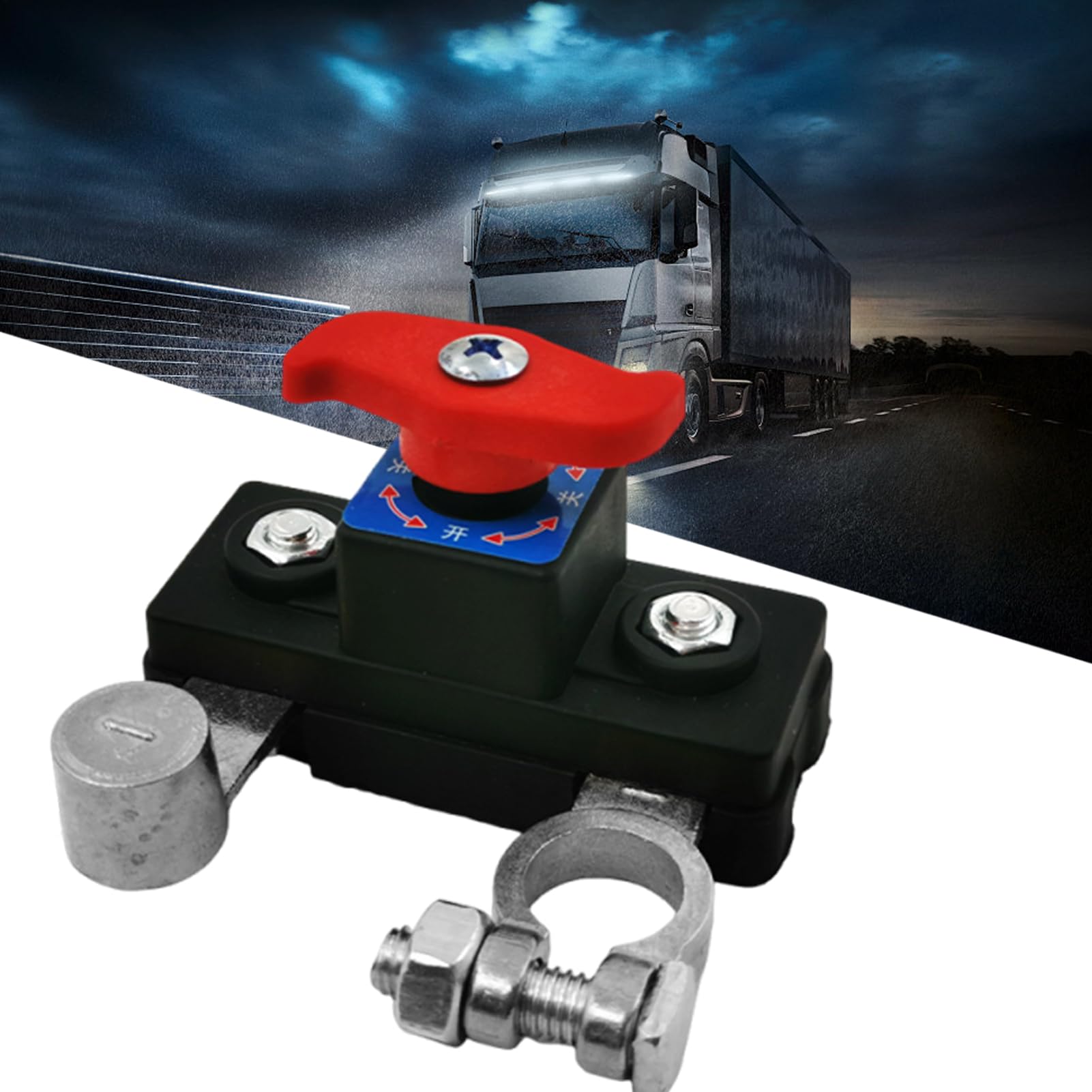 Interrupteur De Déconnexion Batterie 12V/24V - Coupe-circuit Rapide Pour Voiture, Camping-car, Bateau