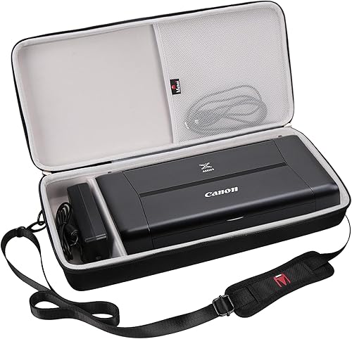 Mchoi Funda rígida para impresora móvil inalámbrica Canon PIXMA TR150  iP110  TR160, solo funda