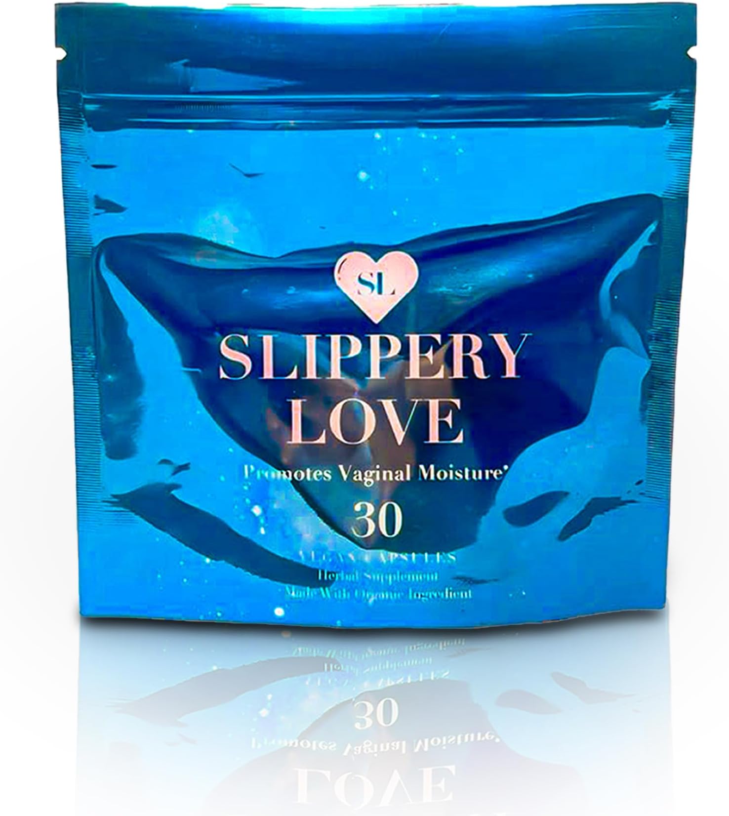 Wetness Organic Supplements for Women - Vaginal Health Pills for Reducing Dryness - 30 Capsules | Boost Moisture & Confidence | Gluten-Free & Non-GMO | Vaginal Dryness Supplements