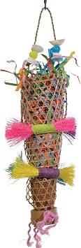Prevue Pet Products Tropical Teasers Confetti Kazoo Bird Toy