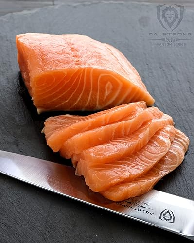 Miniatura 7 de Dalstrong - Phantom Series - Alto carbono japonés - Acero AUS8 - Funda, Japonés de alto carbono  acero AUS8, mango de pakkawood español negro,