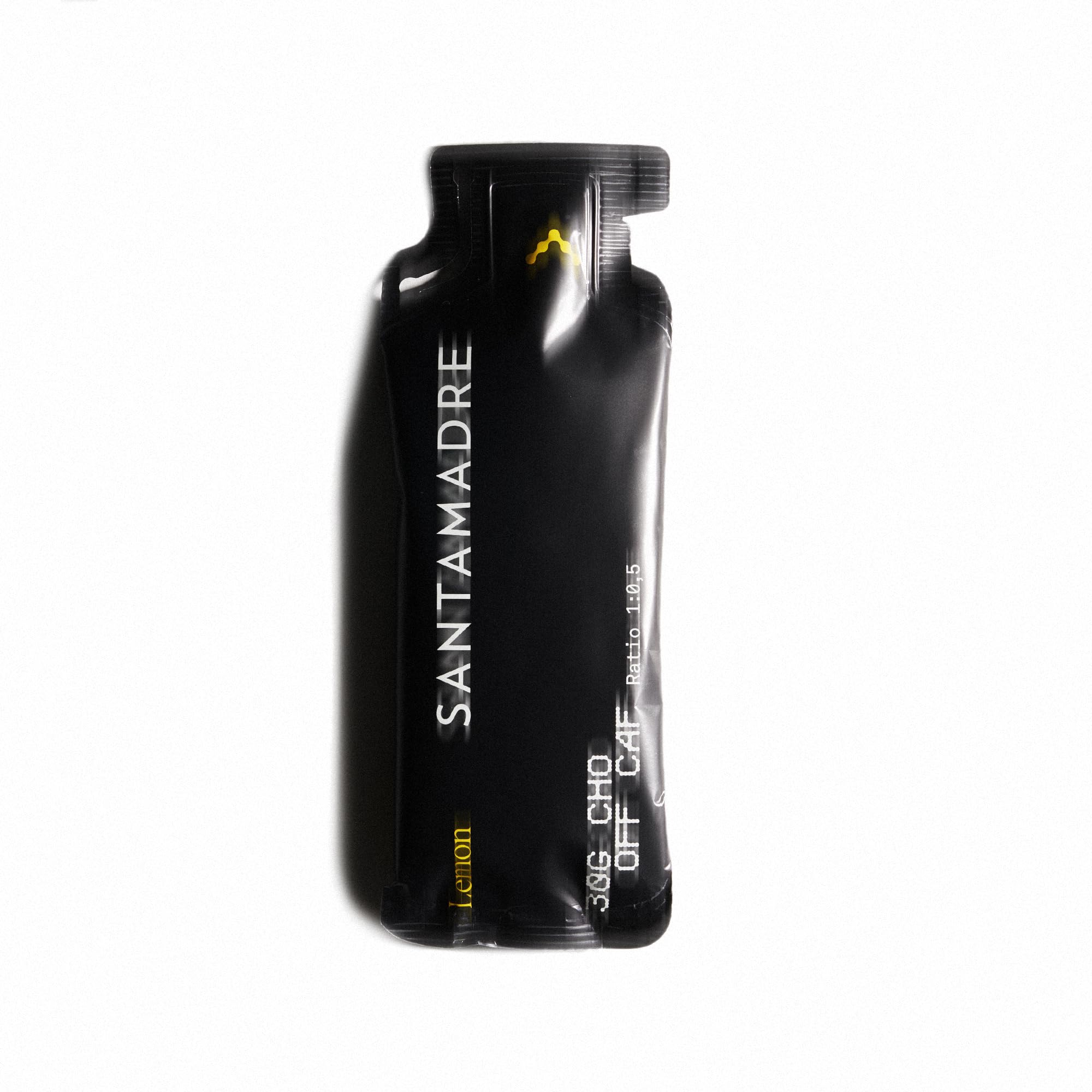 SANTA MADRE | Gel Energético | Pack 8 unidades | 30CHO OFF CAF | Sabores: 2x Limón, 2x Naranja, 2x Fresa y 2x Neutral | Tamaño 8x60g | Alimento deportivo | Baja densidad (Pack variado geles)