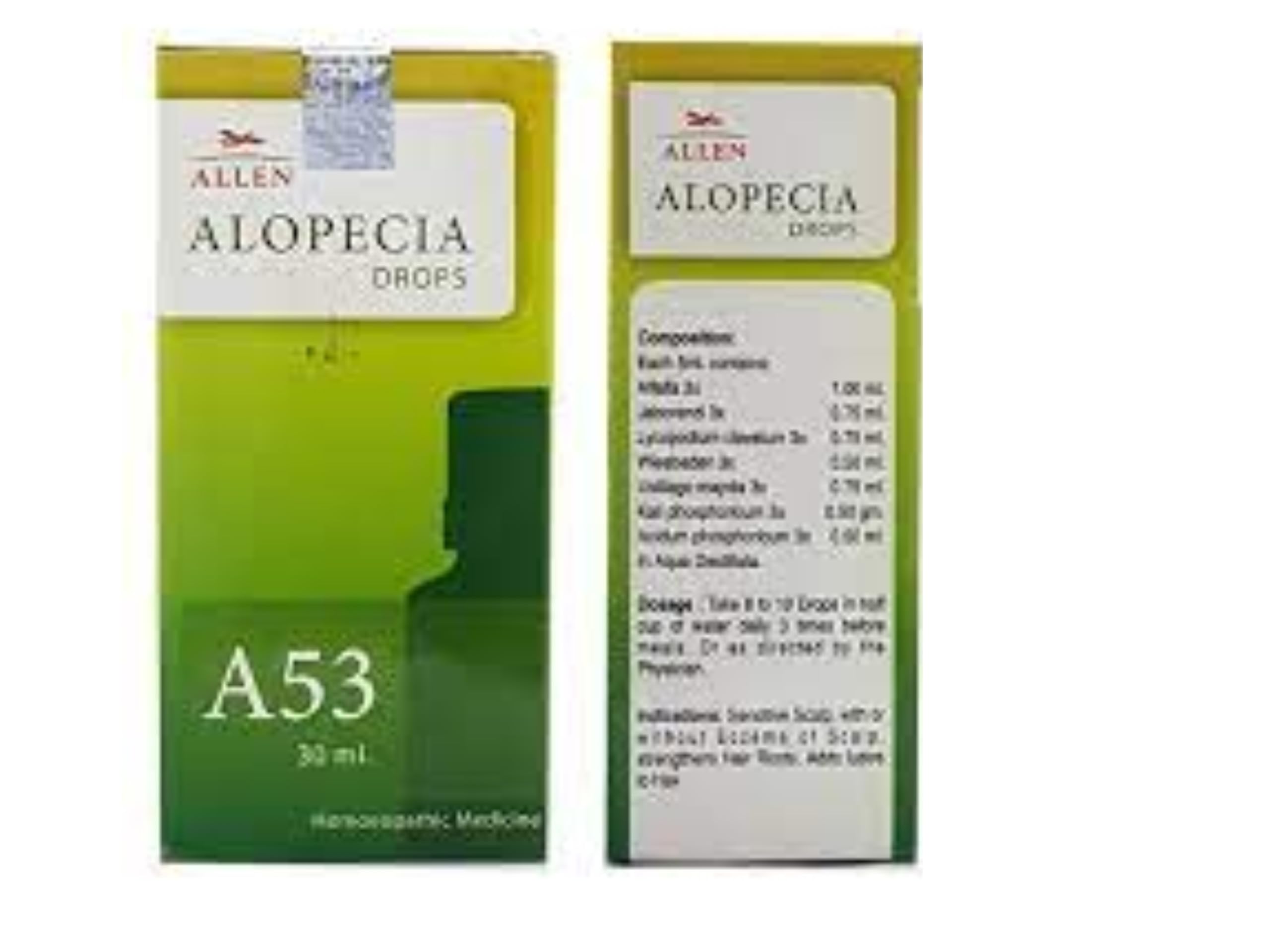 ALLEN A53 Alopecia Drops 30ml (Pack of 1)
