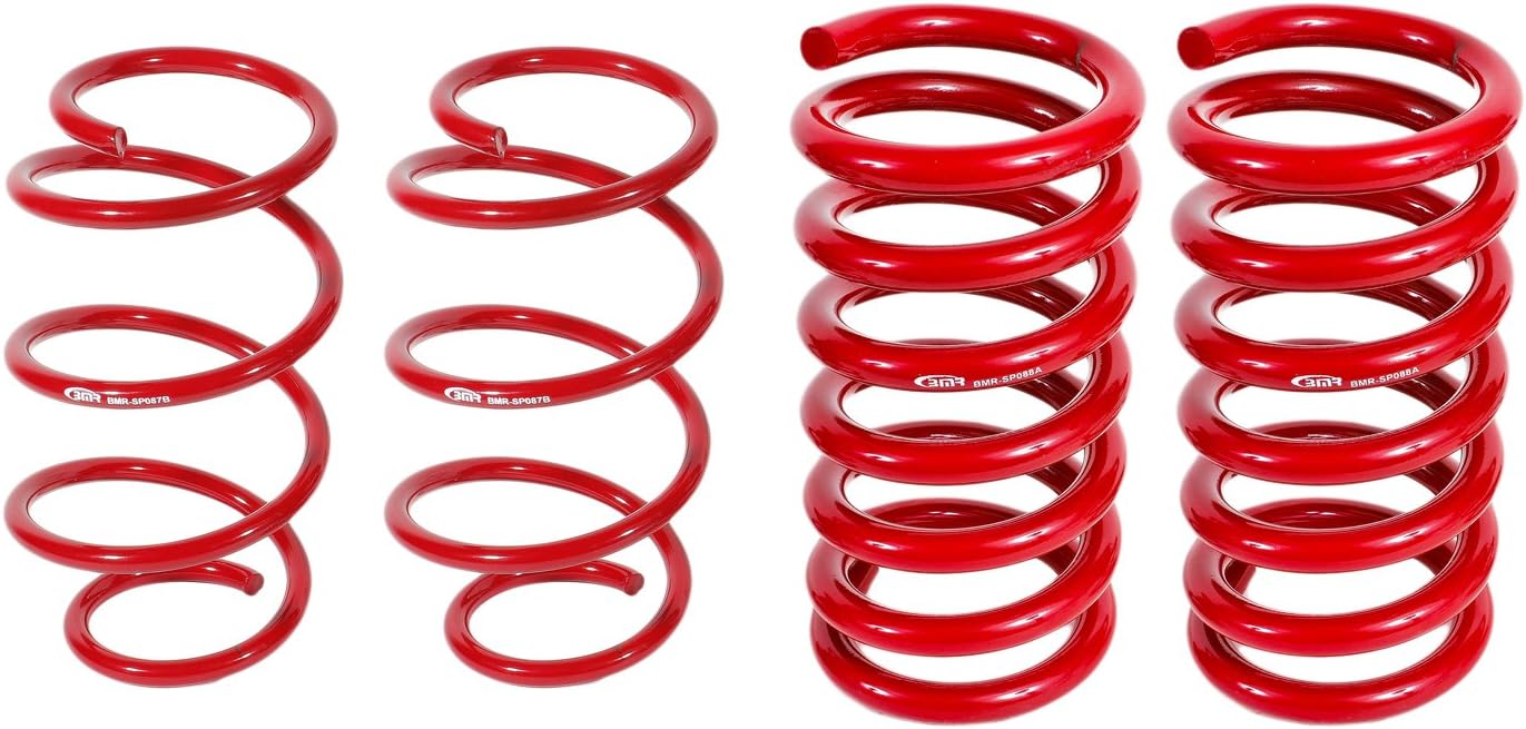 BMR Suspension SP086R Mustang Lowering Springs Kit