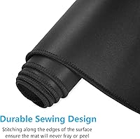 Vista 12 de Dapesuom Alfombrilla grande para mouse, alfombrilla de mouse para juegos extendida con bordes cosidos, alfombrillas de escritorio de tamaño completo