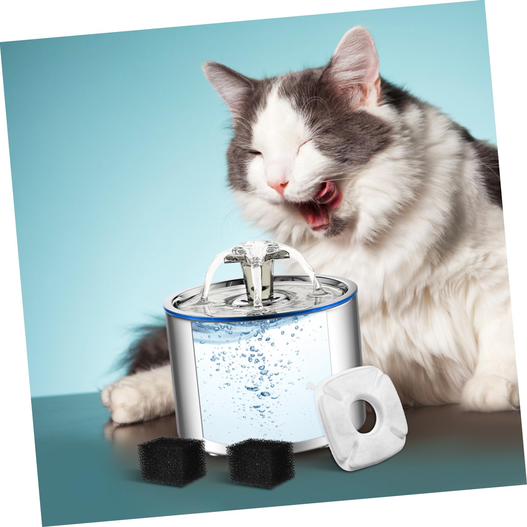 Filtros para Fuentes de Agua para Mascotas Repuesto 12 Juegos