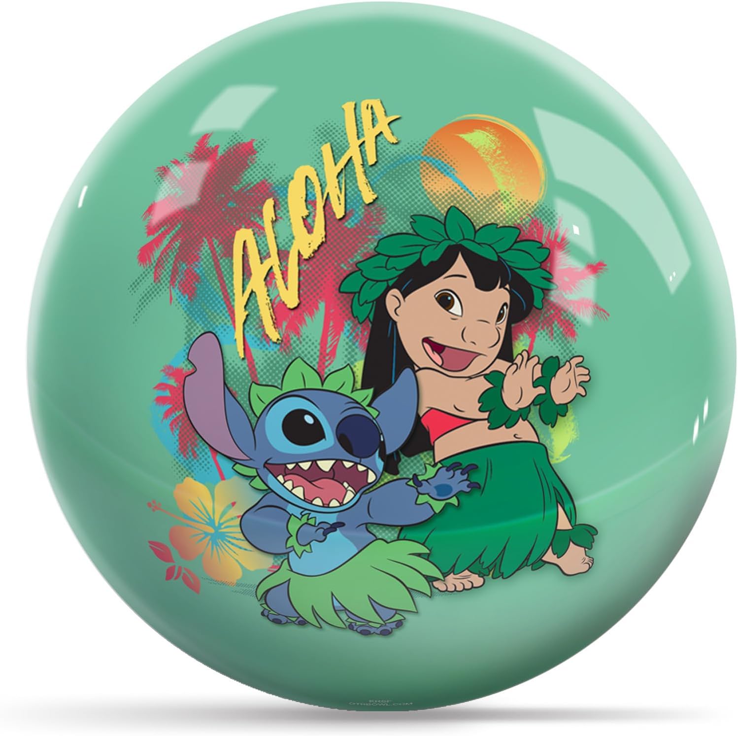 KR Strikeforce Disney Lilo & Stitch Undrilled Bowling Ball