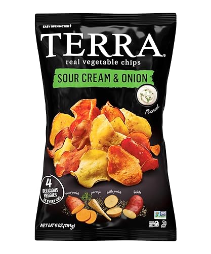 Vista 52 de Terra Patatas fritas con sal marina, 6 onzas