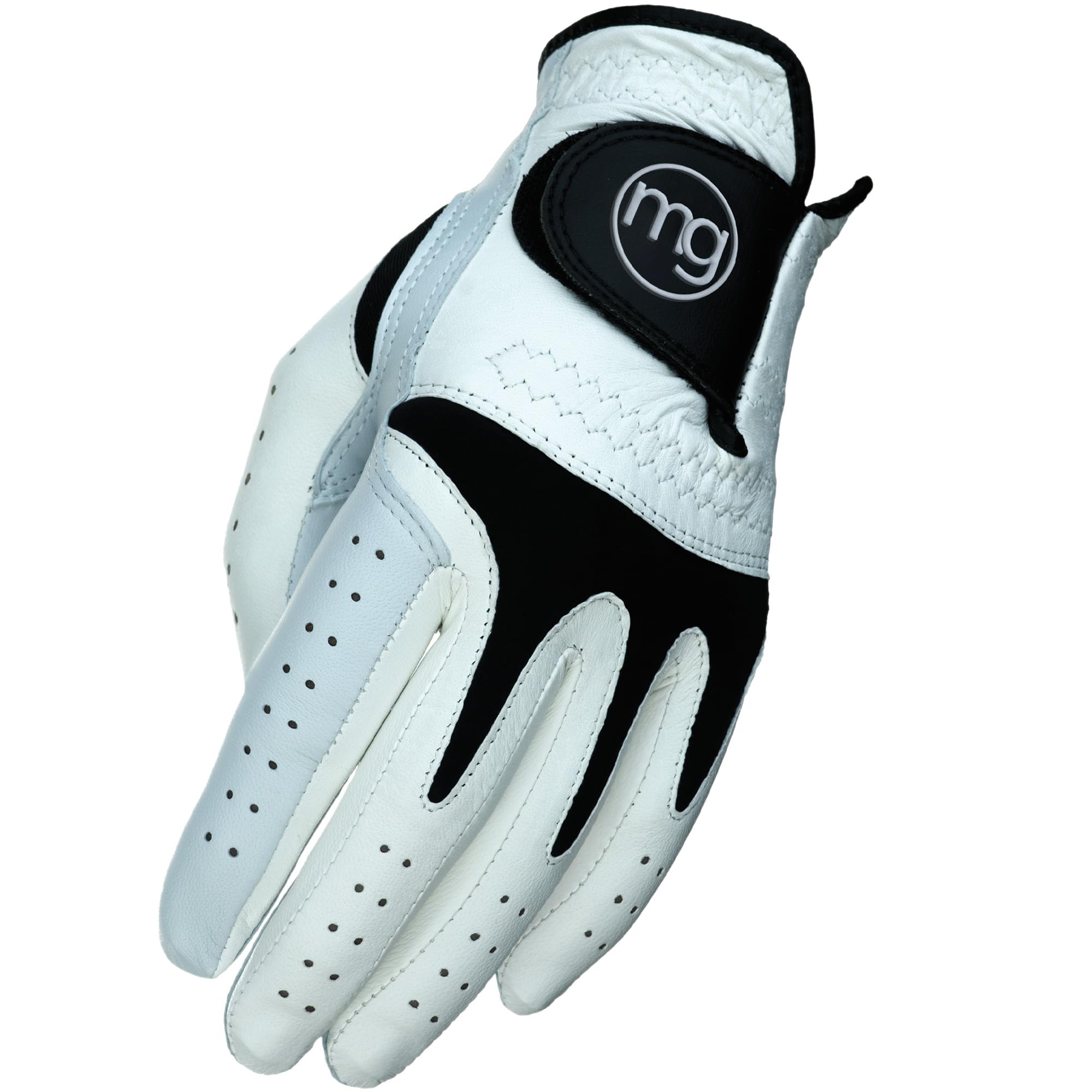 Glove Mens TechGrip – Premium Cabretta Leather with Spandex Flex Zones, High-Tech Design, Superior Comfort & Feel, Non-Slip Cabretta Fourchettes - Regular Sizes
