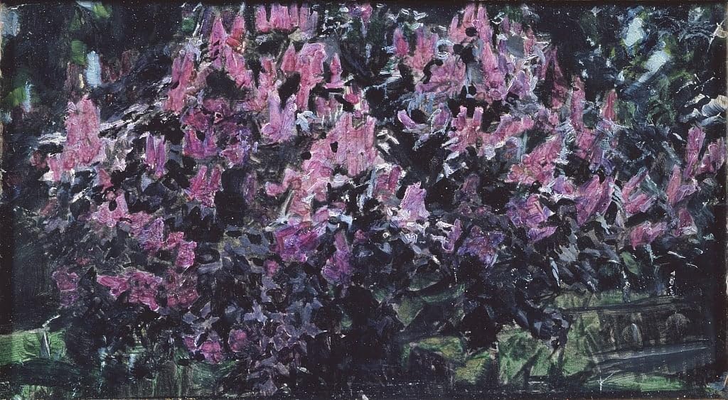 Cuadro de lilas para transformar paredes vacias con arte de Vrubel 6