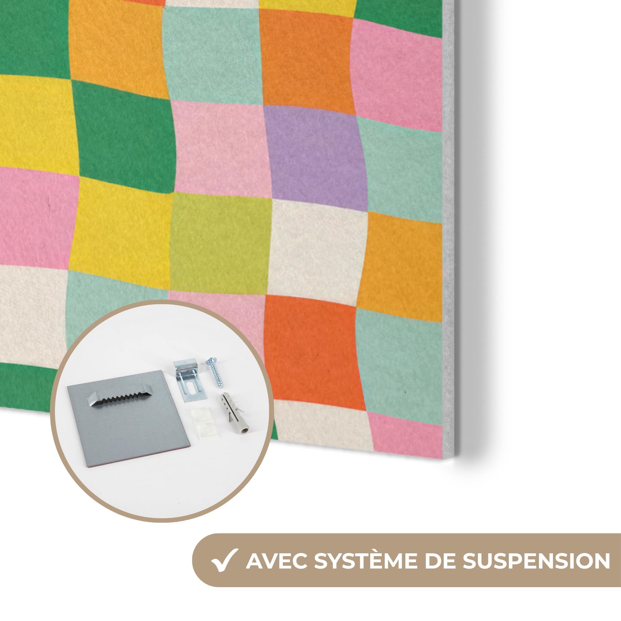 MuchoWow© Panneau Mural decoratif Acoustique Traitement pour Home Tableau