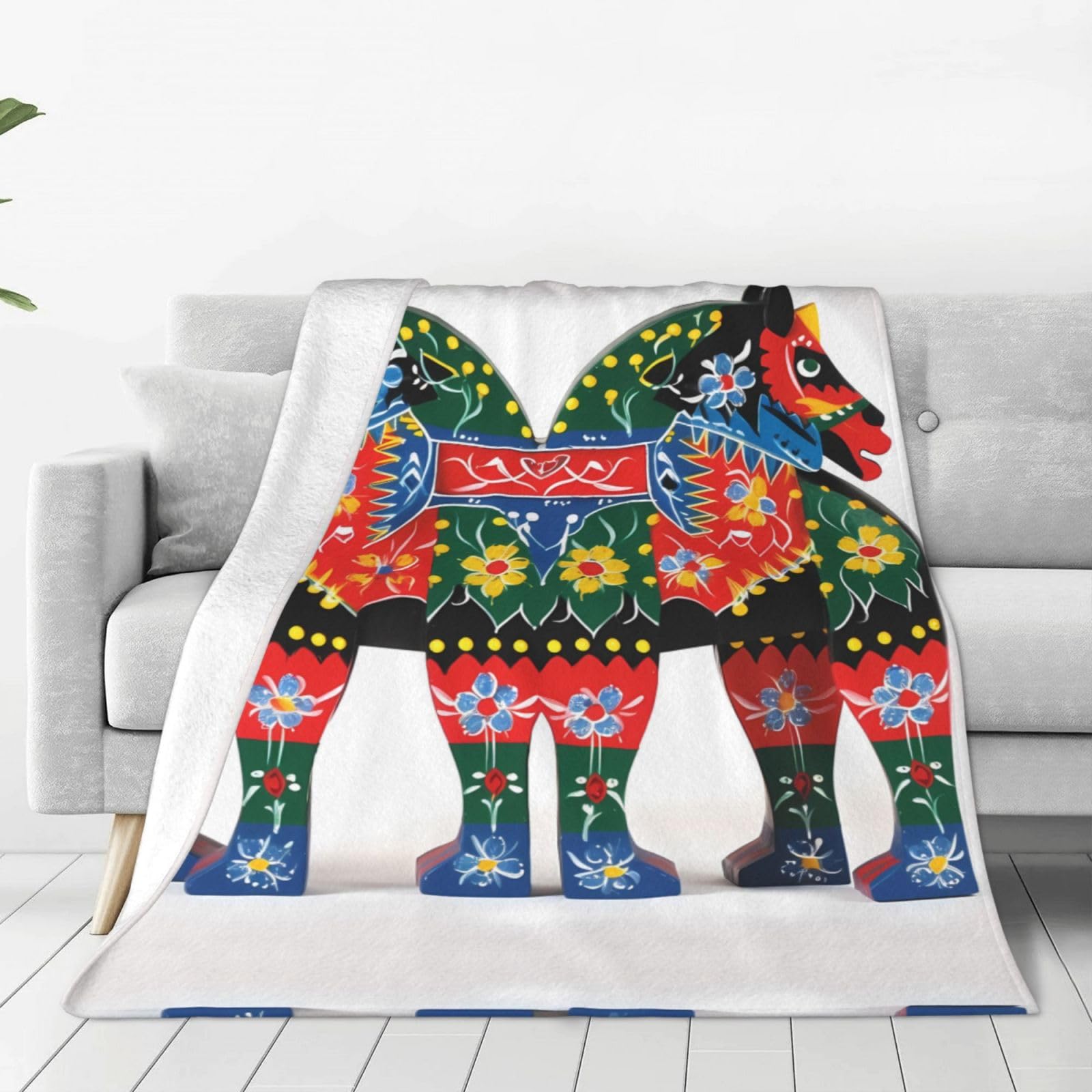 Couverture polaire durable en peluche de qualité supérieure