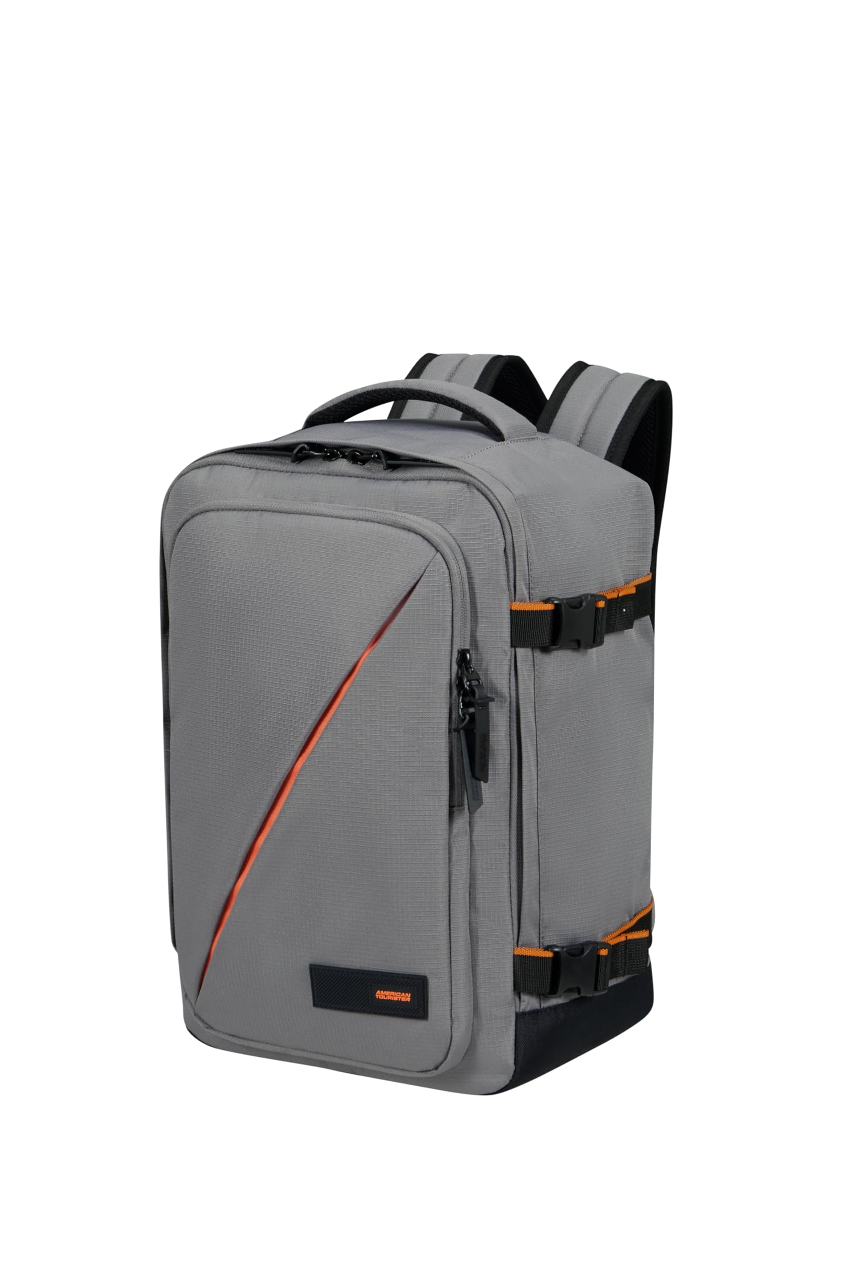 American Tourister Take2Cabin - Ryanair Cabin Bag 25 x 20 x 40 cm, 24 L, 0,40 kg, bagaglio a mano, backpack aeroplano S Underrseater, grigio (grigio scuro)