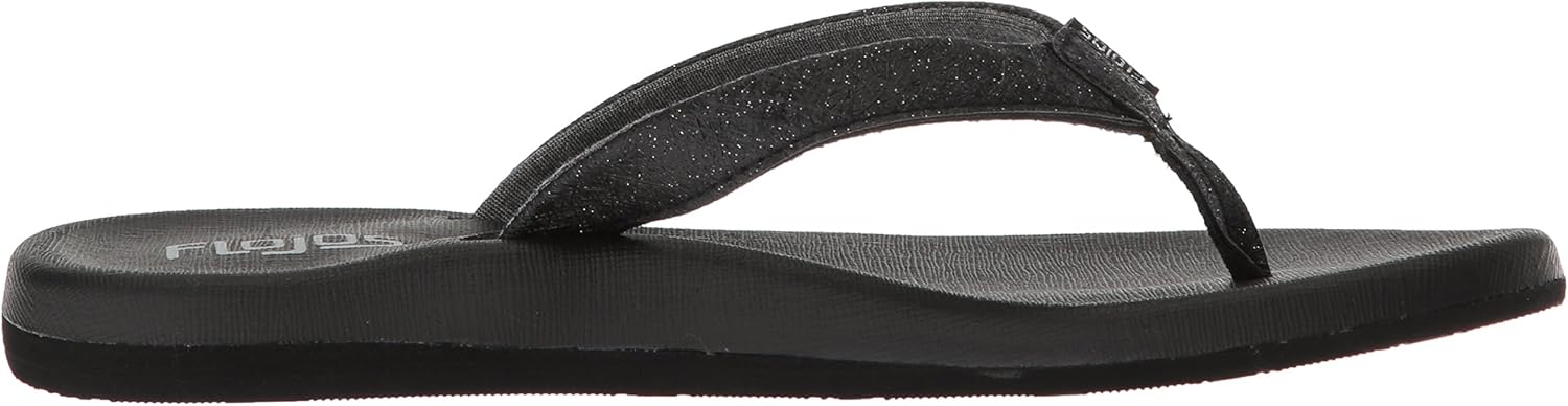 Flojos Campbell Women's Sandal, Metallic Strap W/Mega Comfort Molded Pu Sock