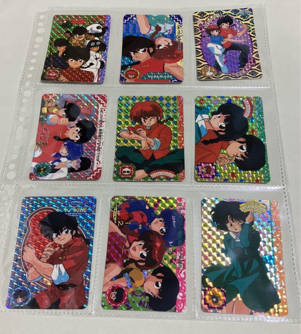 Amazon.co.jp: らんま1/2カードダス キラキラ9枚セット レア : おもちゃ