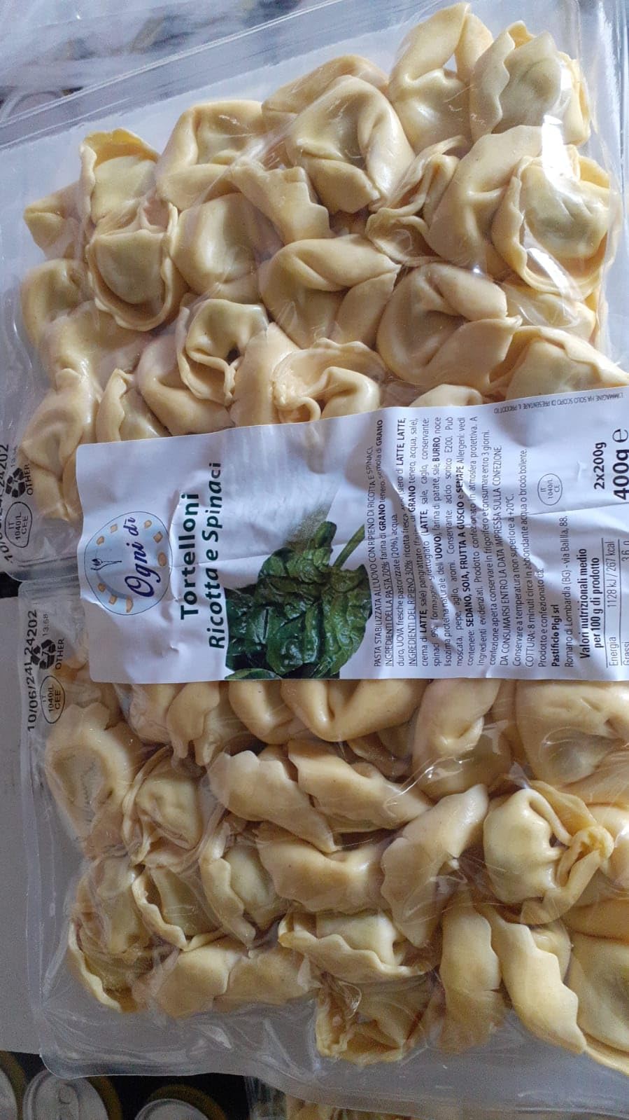 TORTELLINI FRESCHI OGNI DI' ALLA CARNE GR 200 X 2X 3 TOT 1200 GR (SMALL, TORTELLINI FRESCHI OGNI DI' ALLA CARNE GR 200 X 2X 3 TOT 1200 GR)