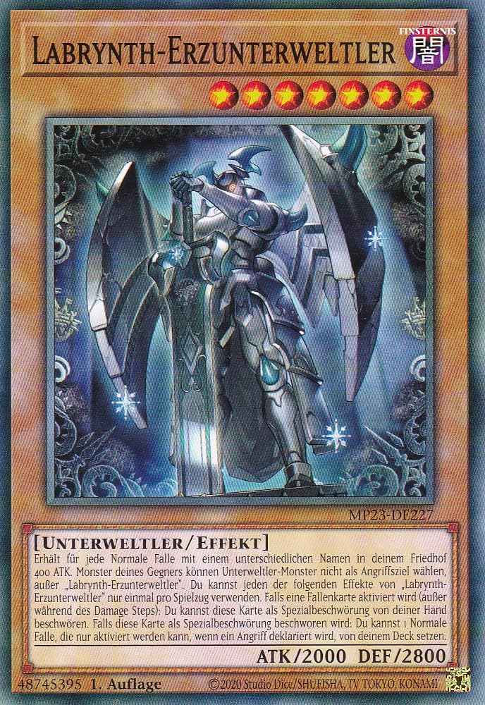 Yugioh Karte – Vernichter Erzunterweltler, Rare, 1. Auflage, Deutsch, Aus Ignition Assault Inkl. Fieldcenter-Karte