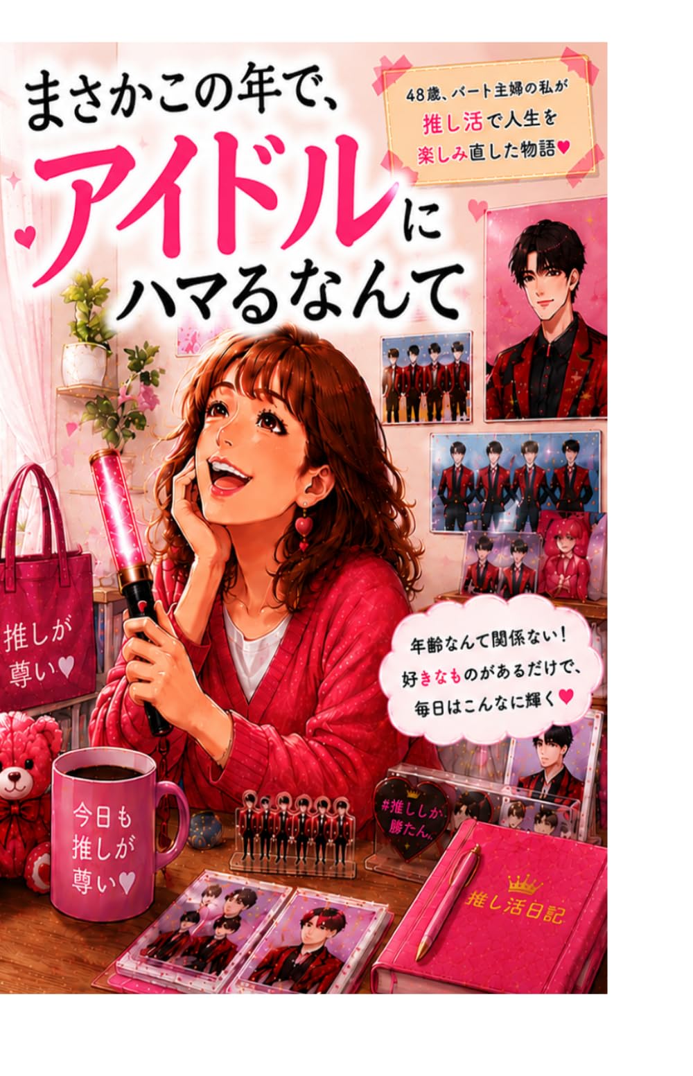 まさかこの年で、アイドルにハマるなんて