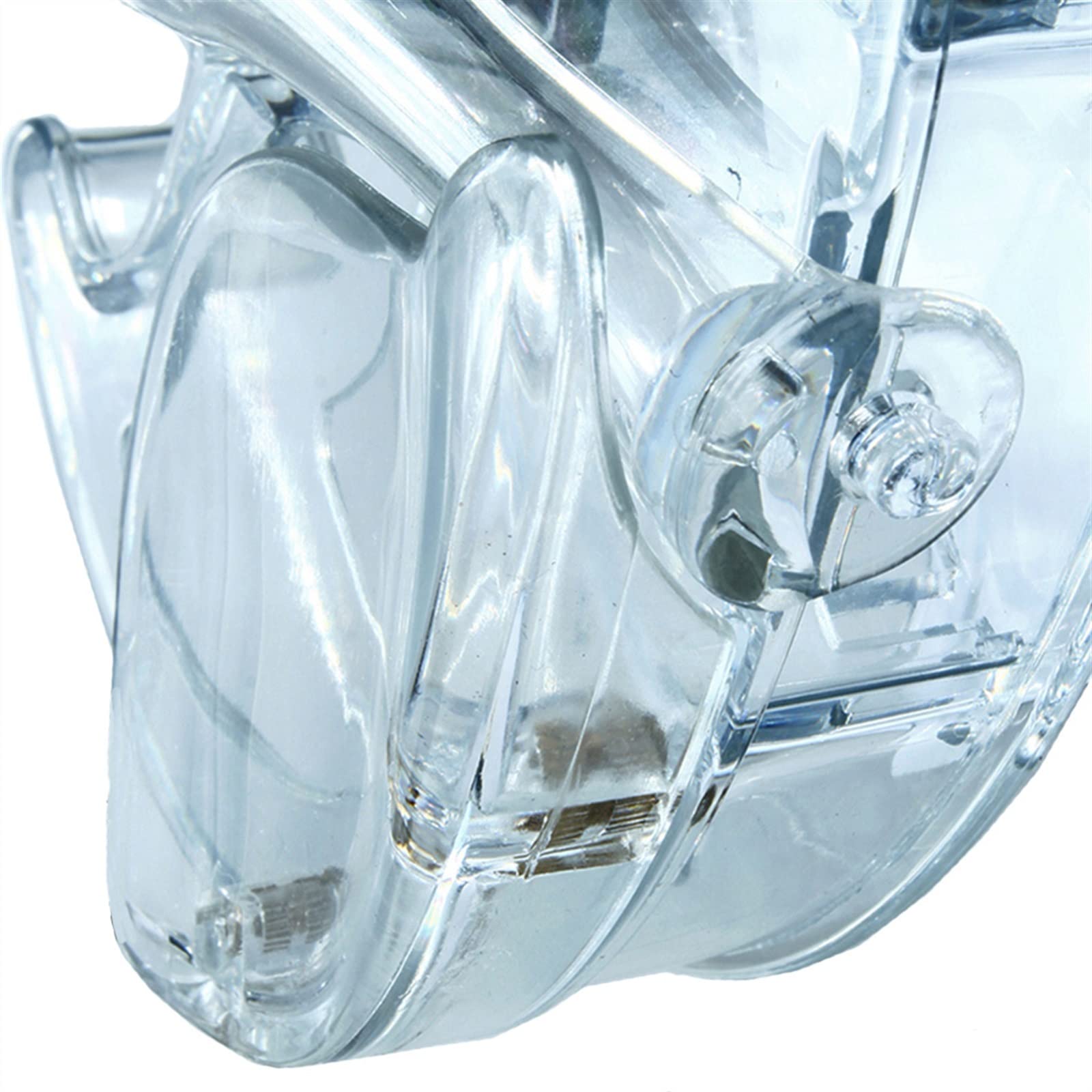 Amazon.co.jp: 4/4 エレクトリック バイオリン透明アクリル ボディ